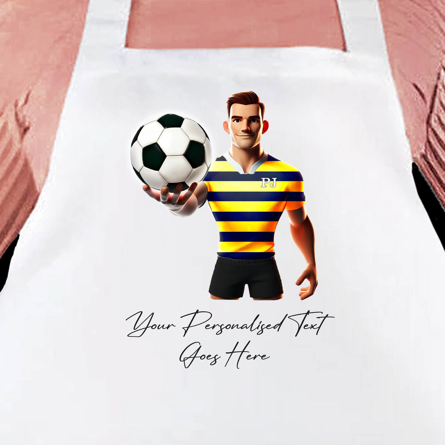 Personalised Football Team Shirt Creator - Apron