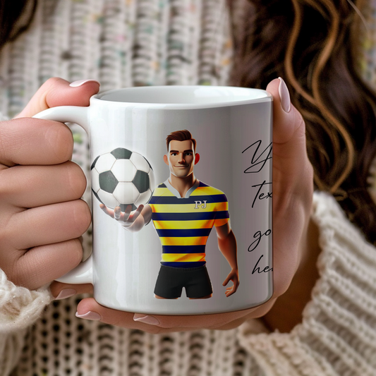 Personalised Football Team Shirt Creator - Mug