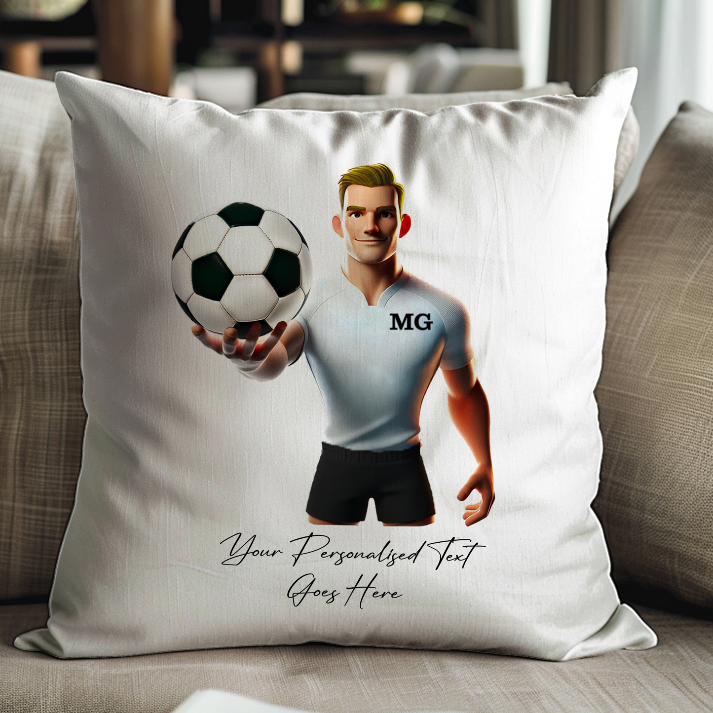 Personalised Football Team Shirt Creator - Cushion