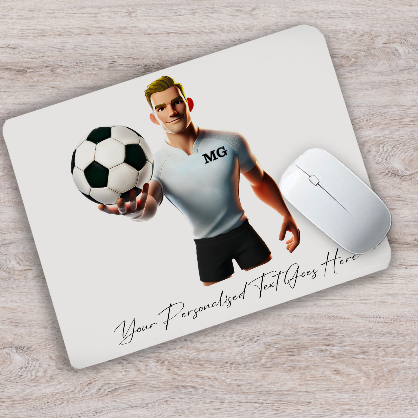 Personalised Football Team Shirt Creator - Mouse Mat