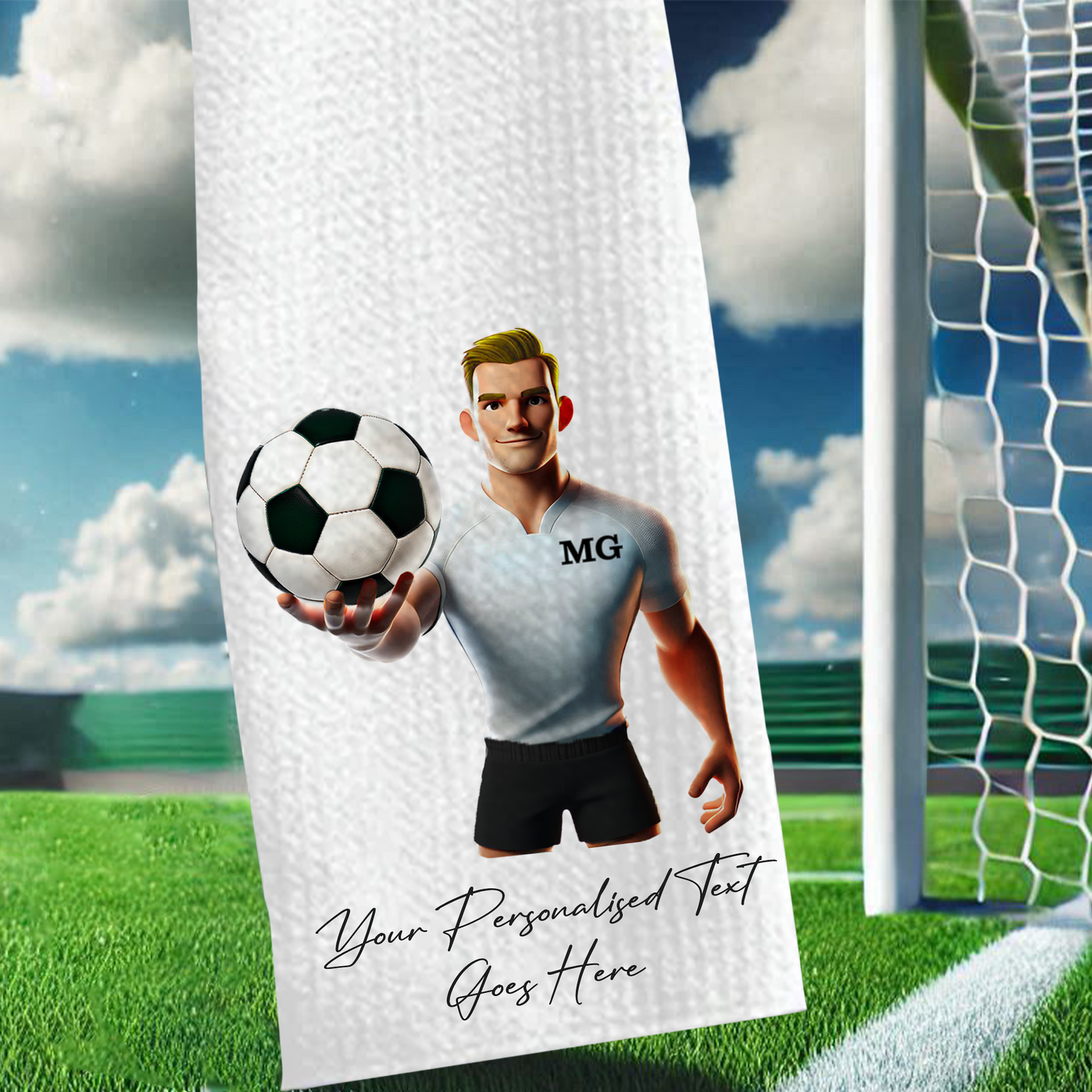 Personalised Football Team Shirt Creator - Sports Towel