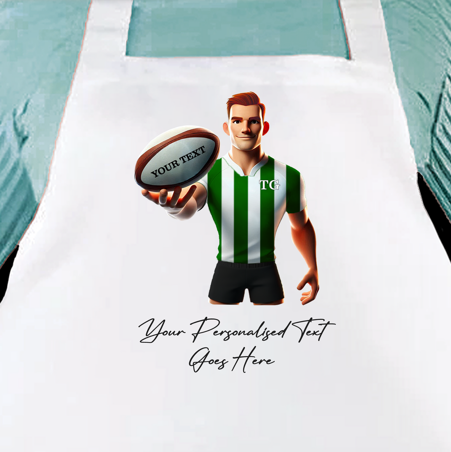 Personalised Rugby Team Shirt Creator - Apron