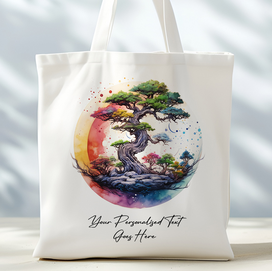 Personalised Bonsai Zen Tote Bag