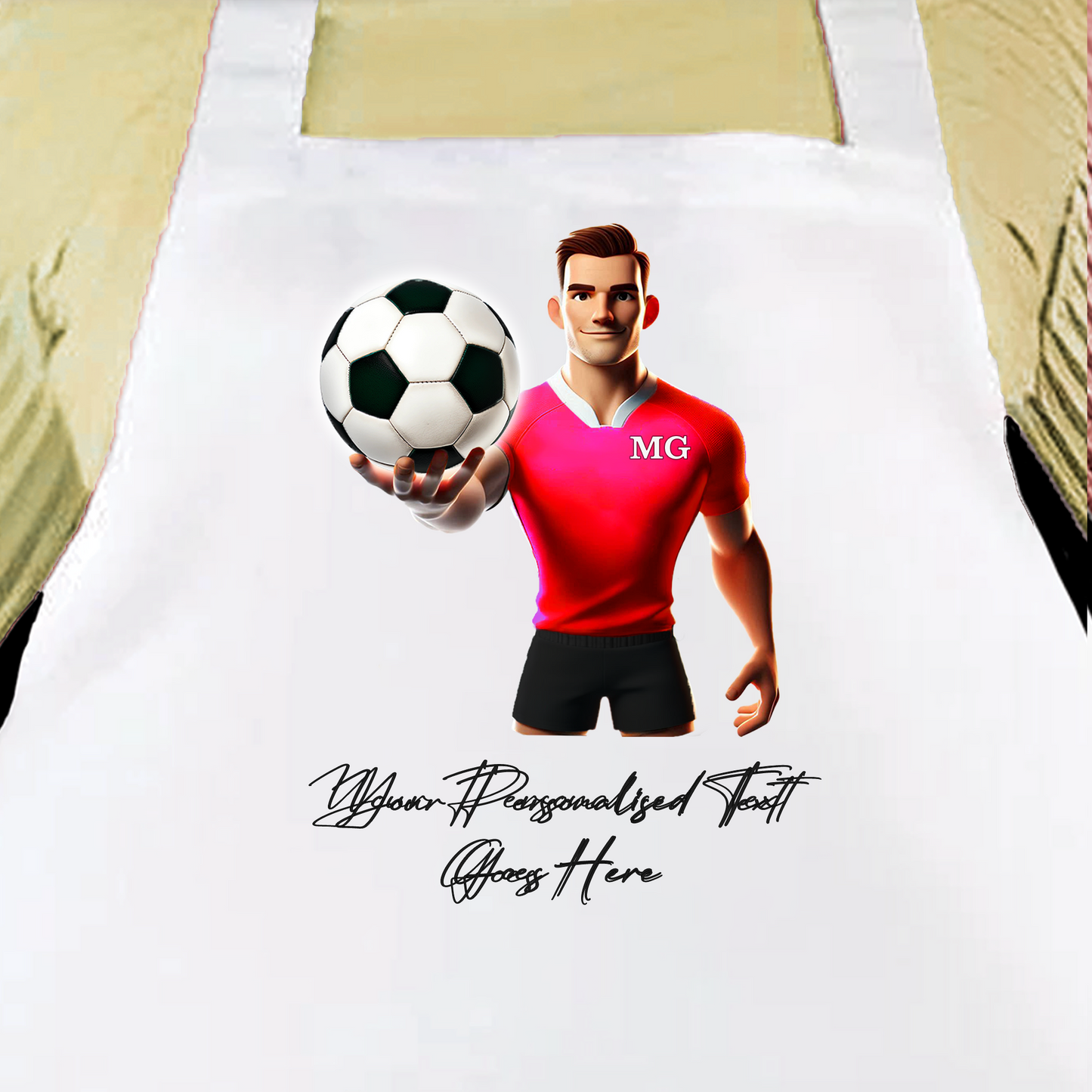 Personalised Football Team Shirt Creator - Apron