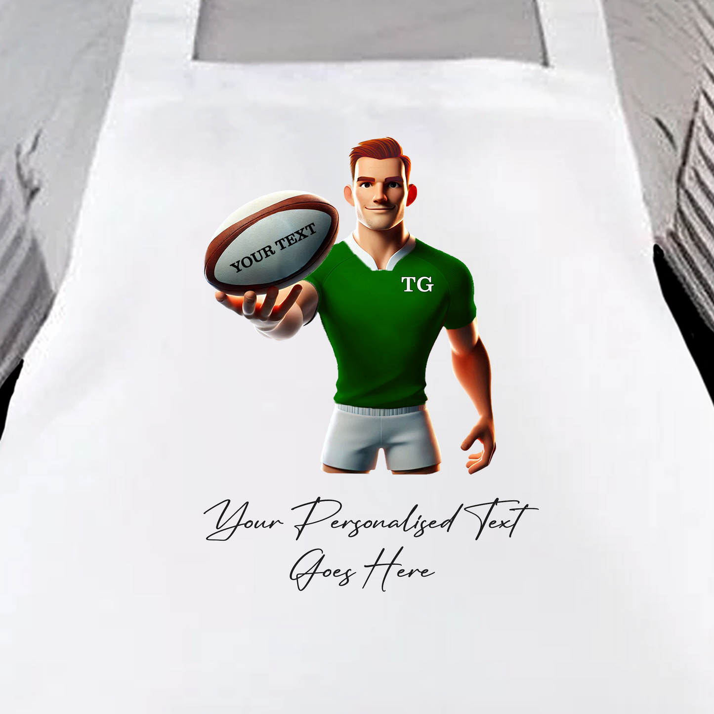 Personalised Rugby Team Shirt Creator - Apron