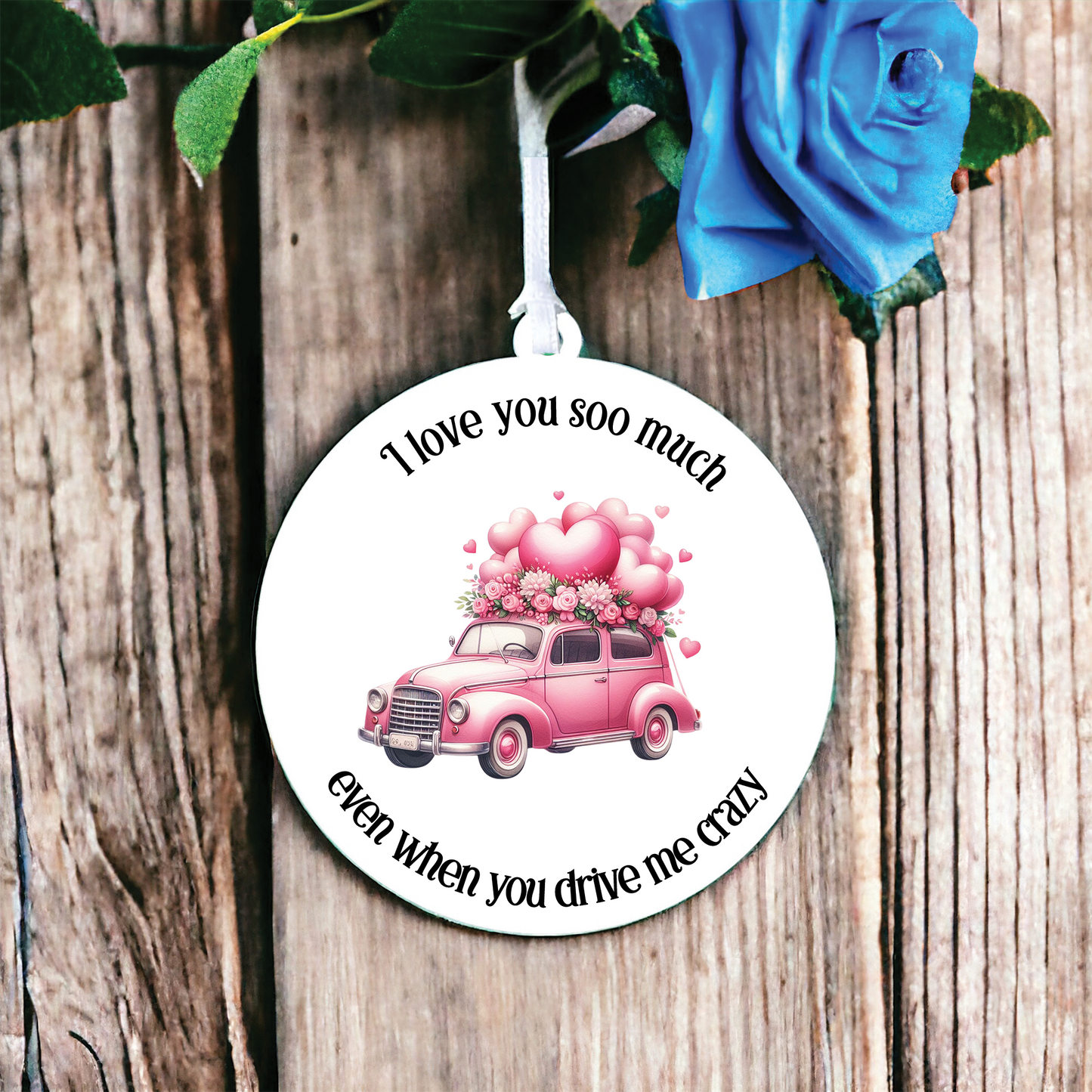 Personalised Cute Love Car Decoration A