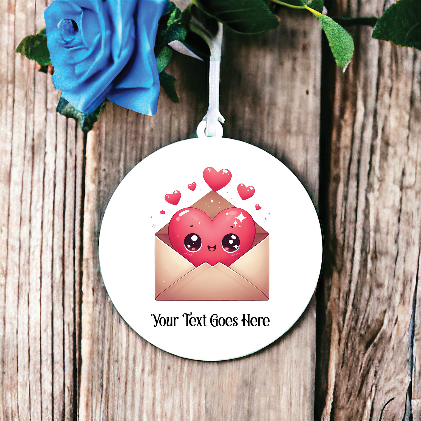 Personalised Cute Envelope Love Decoration C