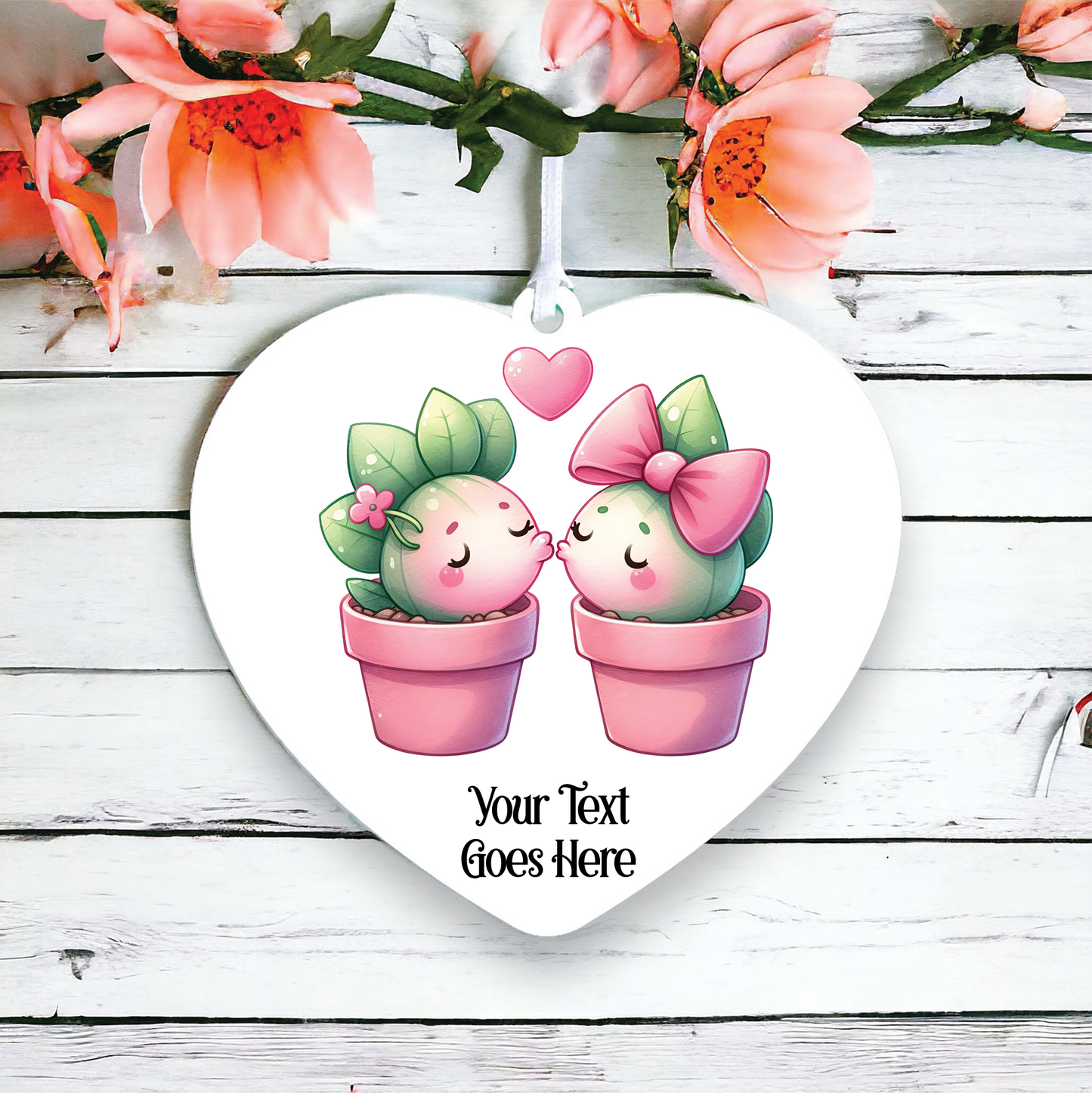 Personalised Cute Cactus Love - G