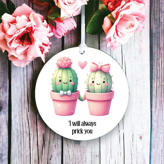 Personalised Cute Cactus Love - I