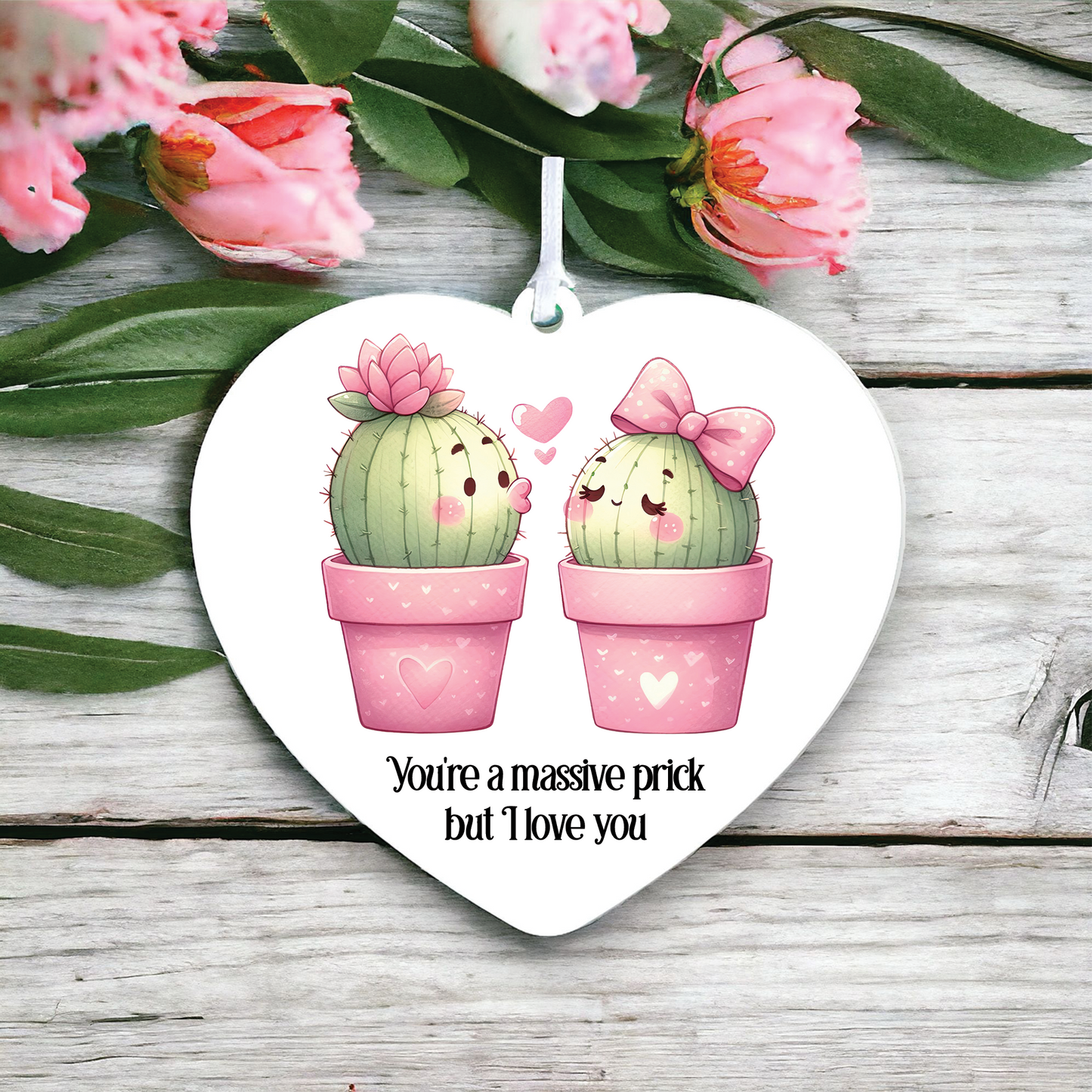 Personalised Cute Cactus Love - J