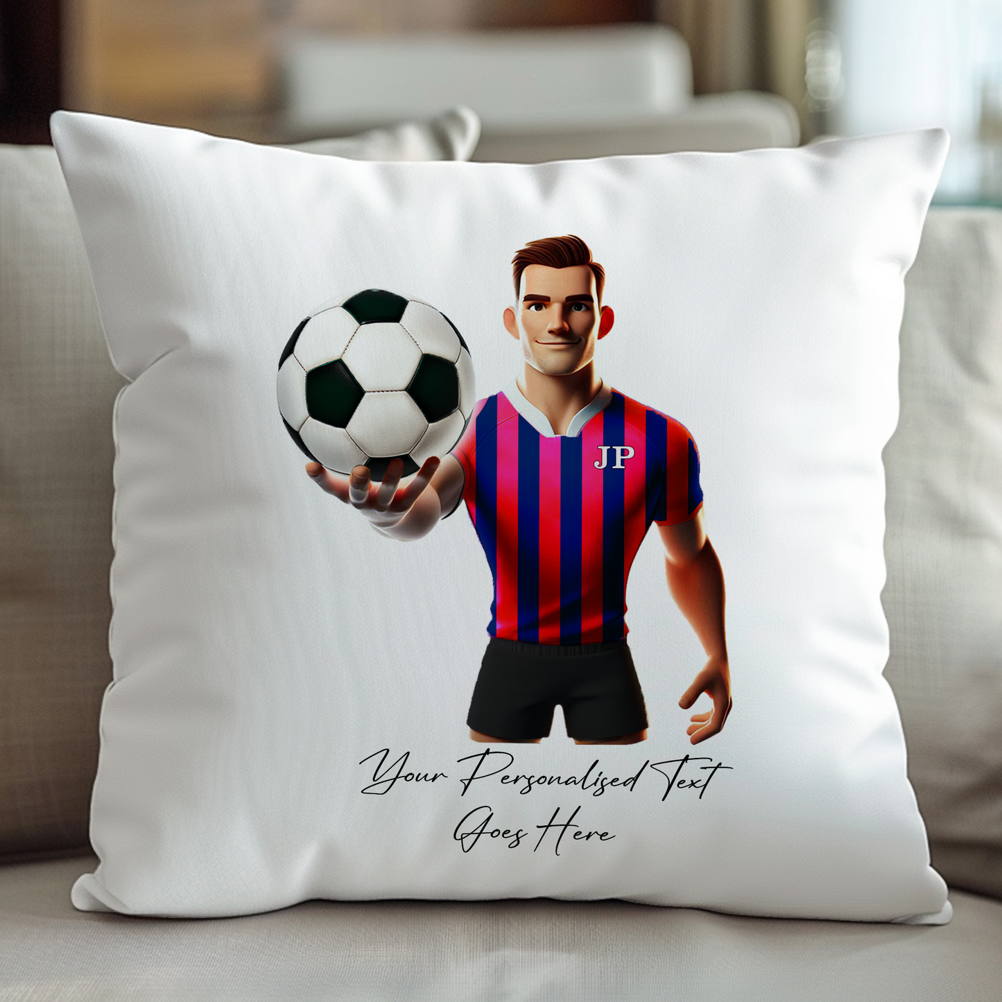 Personalised Football Team Shirt Creator - Cushion