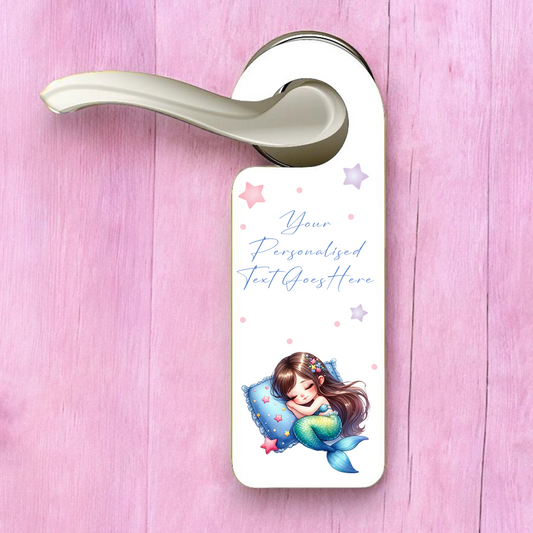 Personalised Mermaid Sleeping Pillow - Door Hanger Gift (Copy)