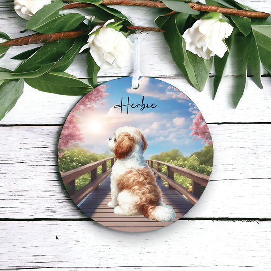 Cavachon memorial dog gift