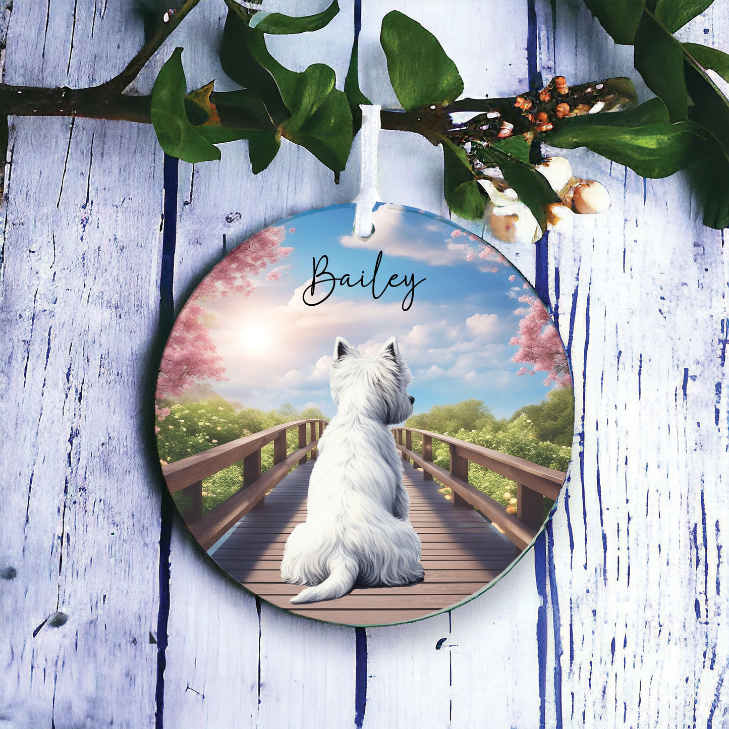 West Highland Terrier memorial gift