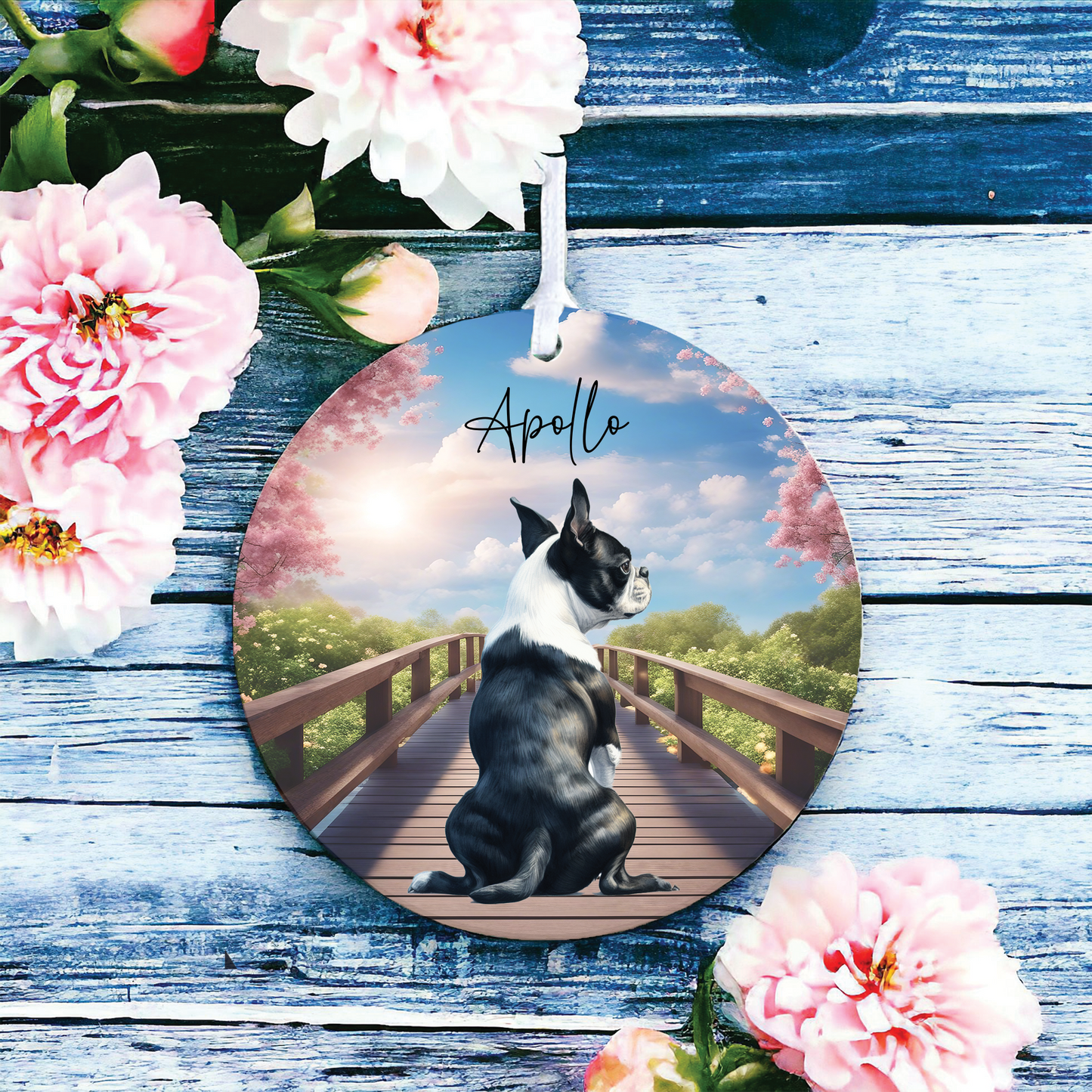 Boston Terrier memorial gift