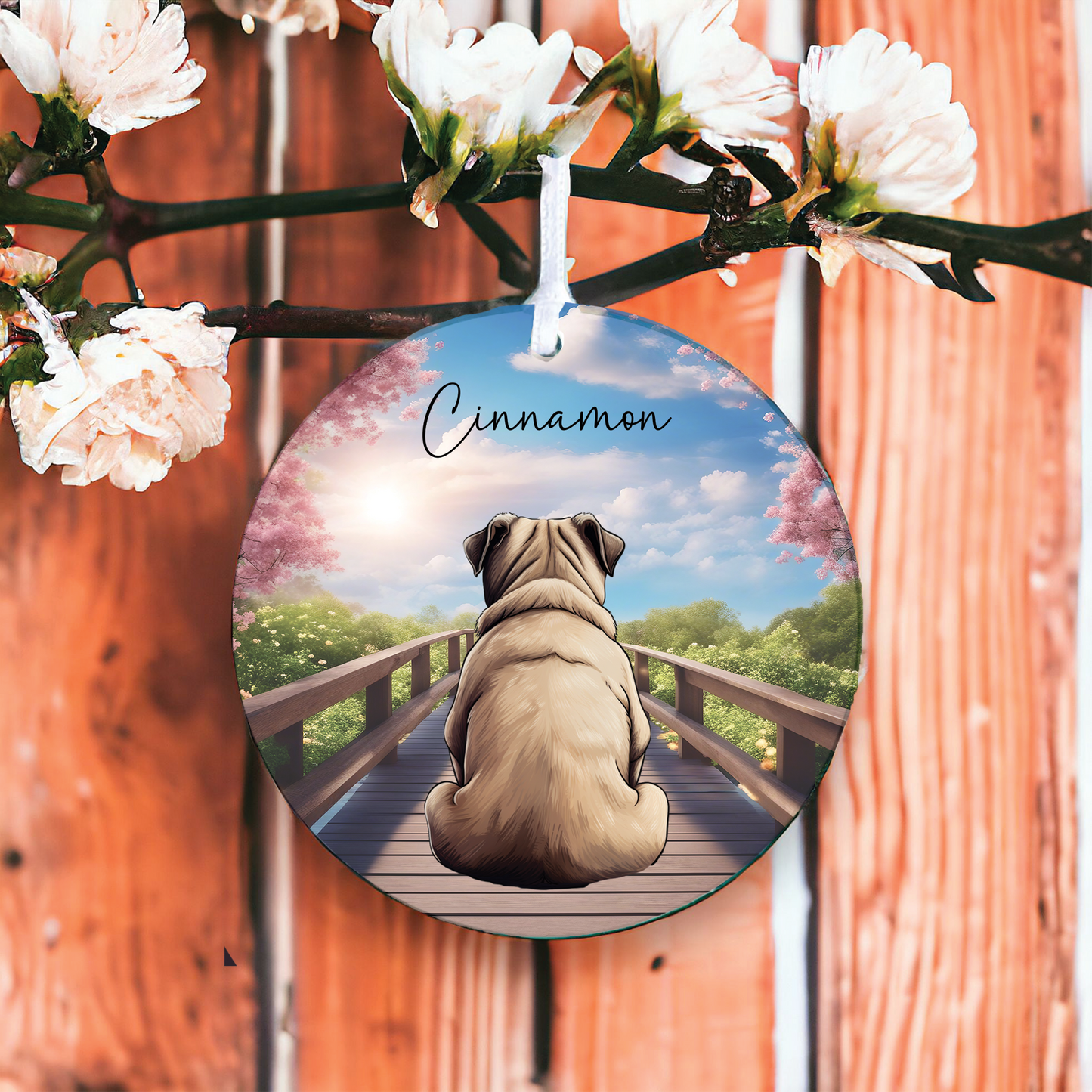 Pug memorial gift