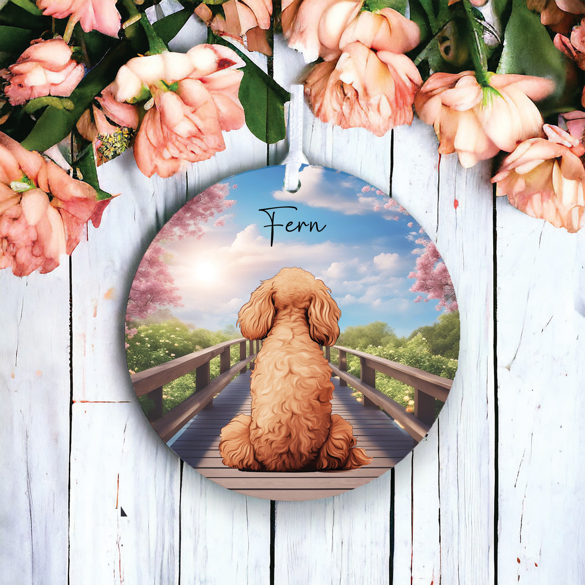 Poodle memorail gift