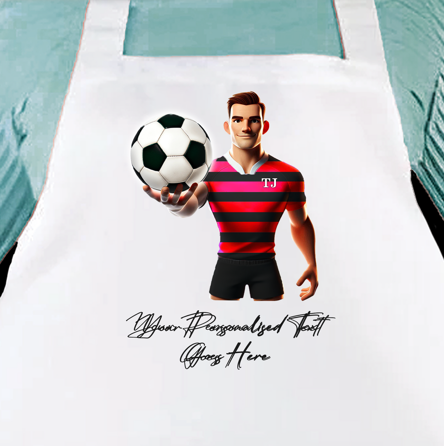 Personalised Football Team Shirt Creator - Apron