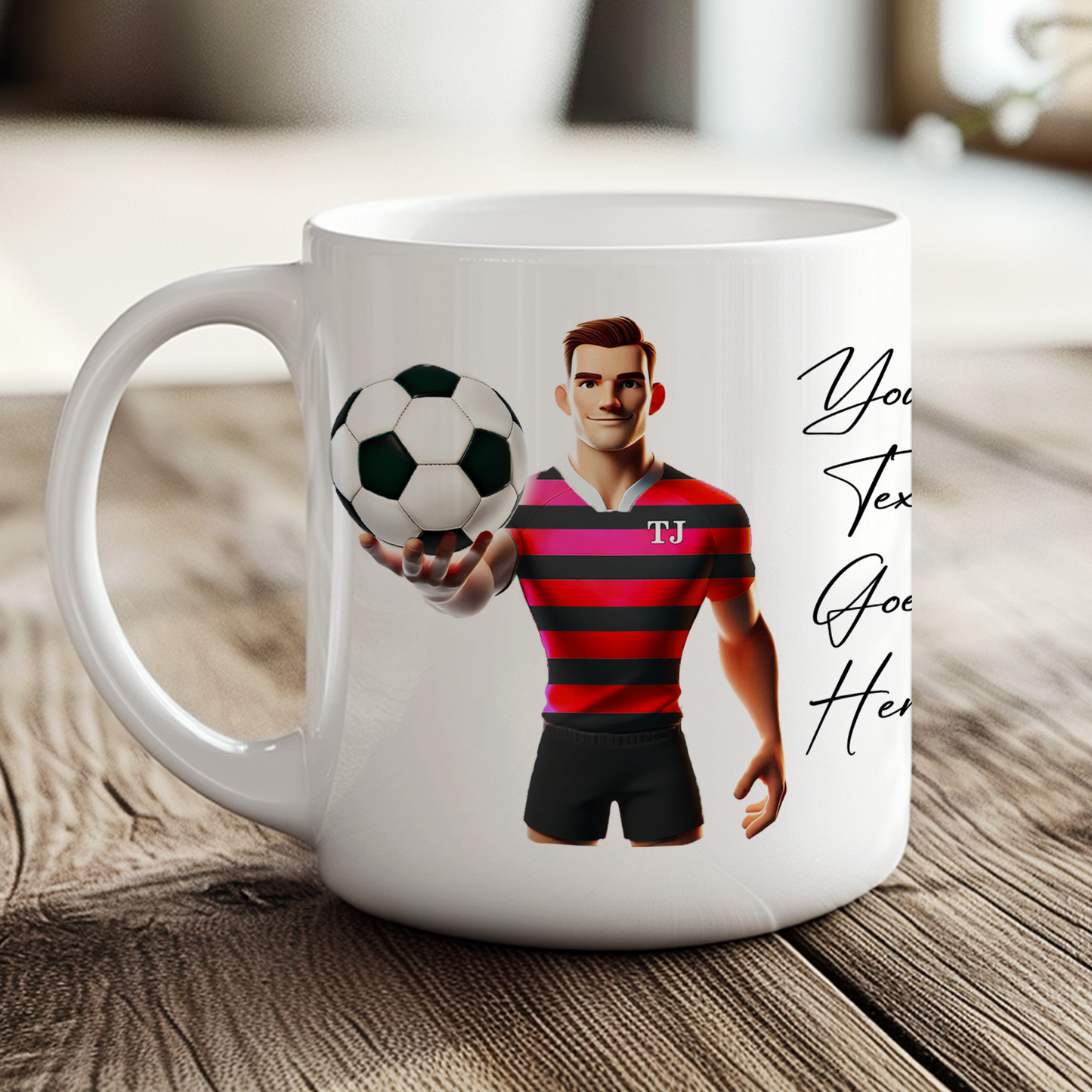 Personalised Football Team Shirt Creator - Mug