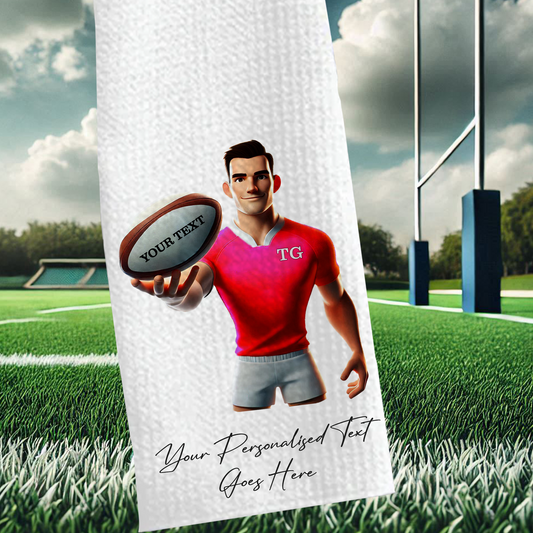 Personalised Rugby Team Shirt Creator - Sports Towel