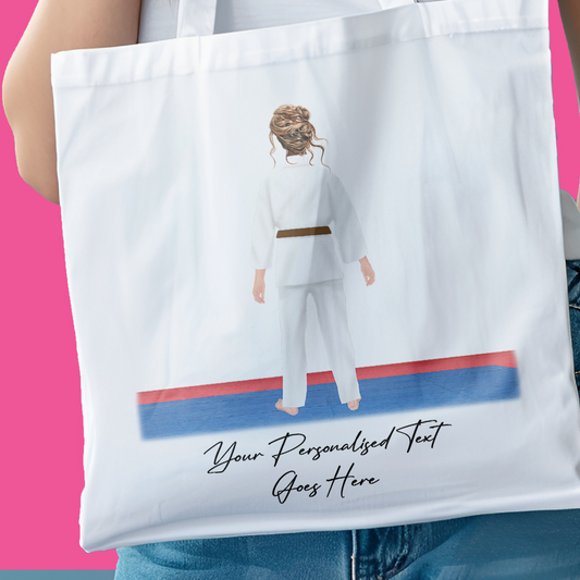 Personalised Karate, Judo, Ju Jitsu, Taekwondo Martial Arts Gi Creator - Tote Bag