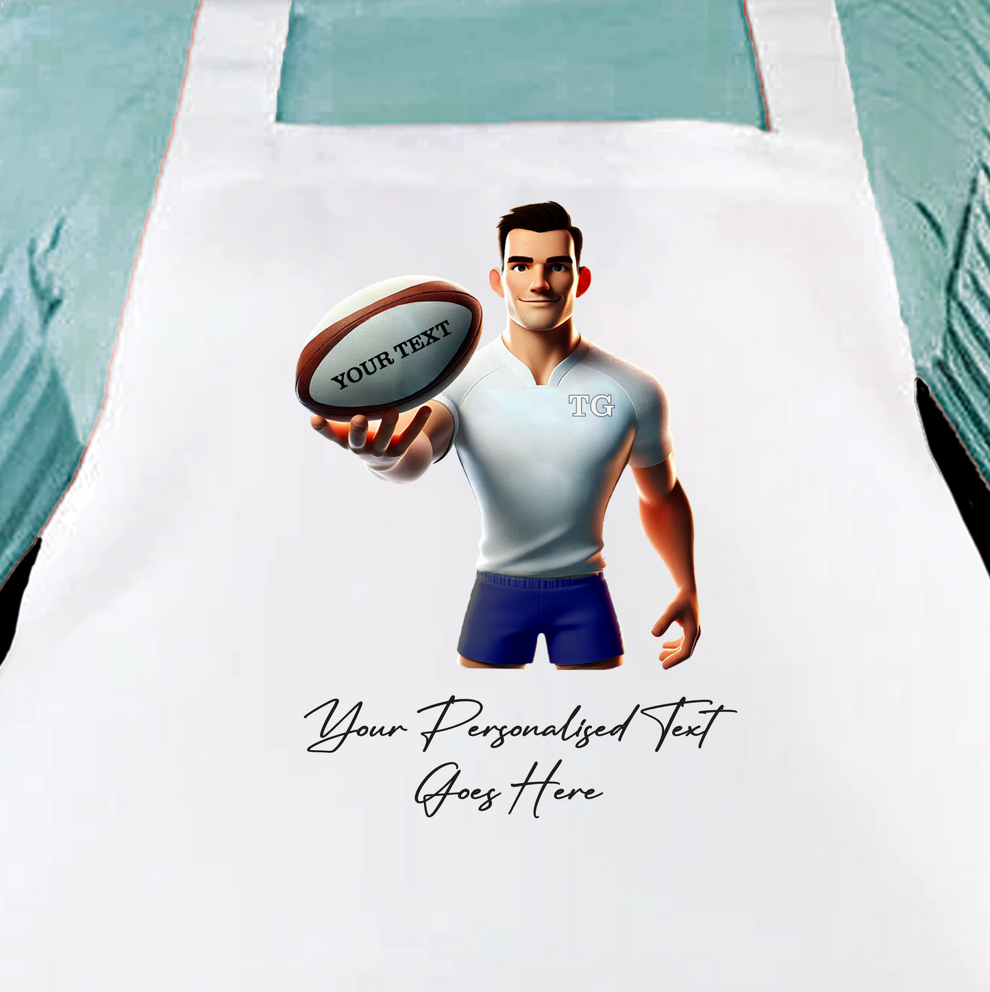 Personalised Rugby Team Shirt Creator - Apron