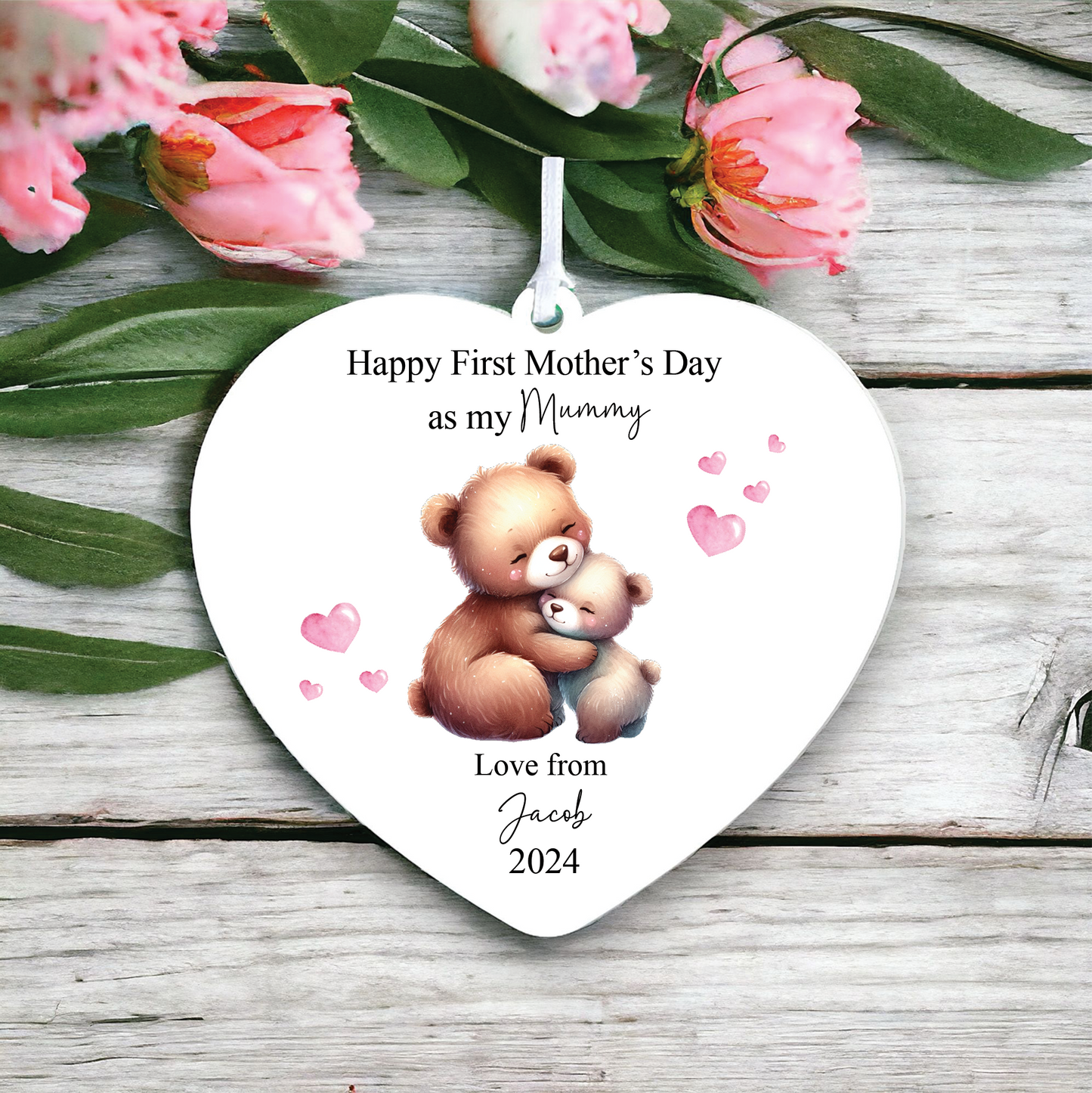 Personalised Bear First Mother's Day Gift