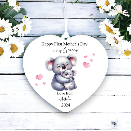 Personalised Koala First Mother's Day Gift