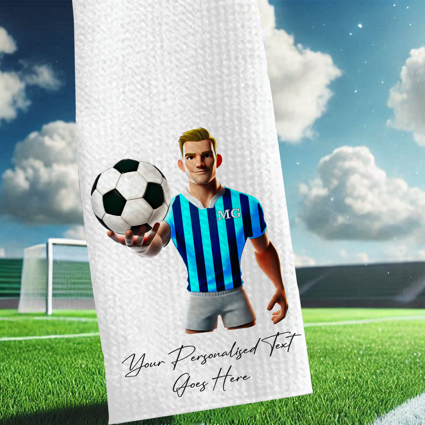 Personalised Football Team Shirt Creator - Sports Towel