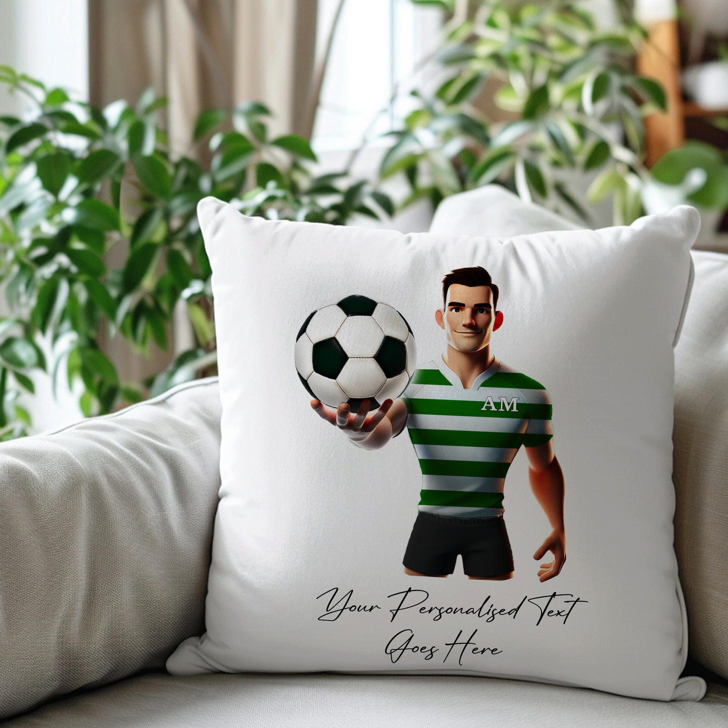 Personalised Football Team Shirt Creator - Cushion