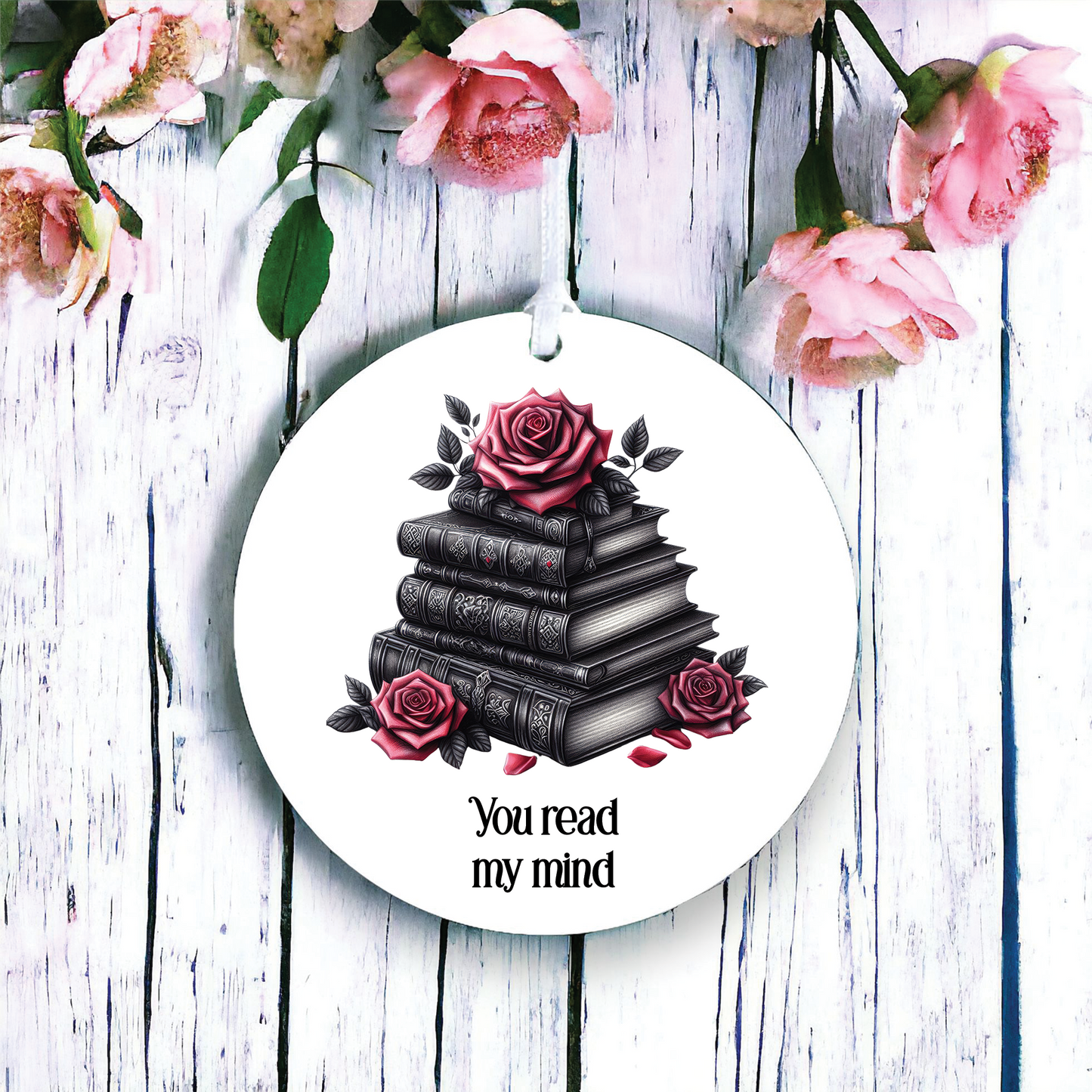 Personalised Gothic Books Love Decoration