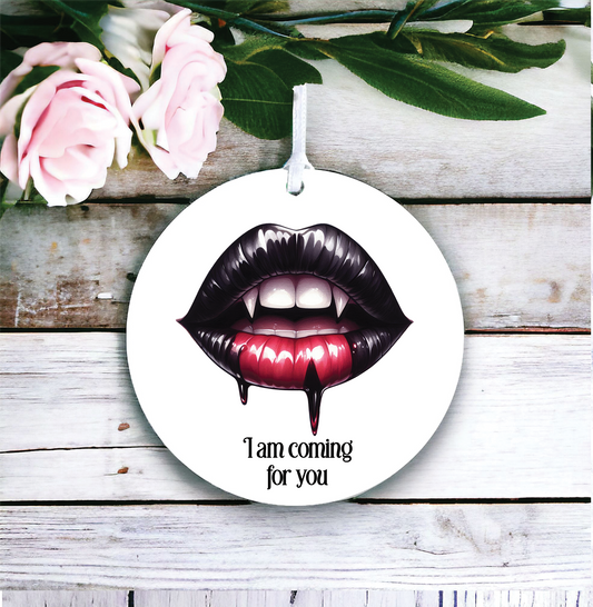 Personalised Gothic Lips Love Decoration