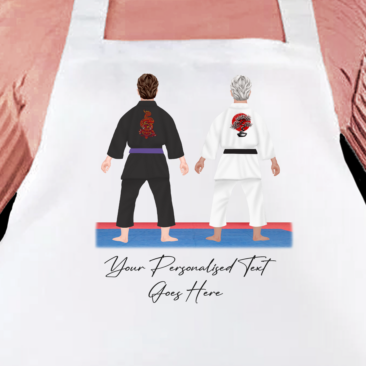 Personalised Karate, Judo, Ju Jitsu, Taekwondo Martial Arts Gi Creator - Apron - 2 People