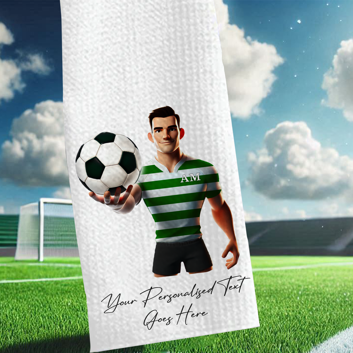 Personalised Football Team Shirt Creator - Sports Towel