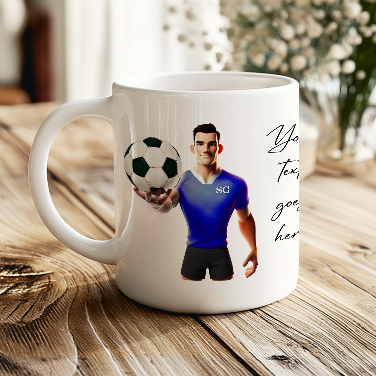 Personalised Football Team Shirt Creator - Mug