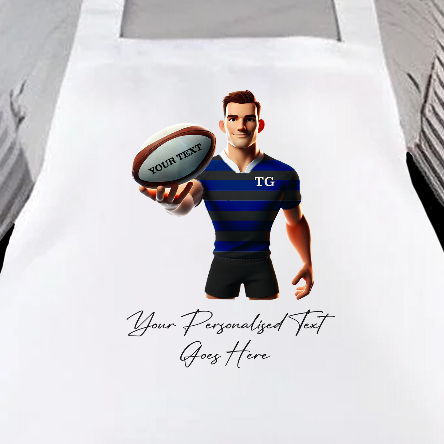 Personalised Rugby Team Shirt Creator - Apron