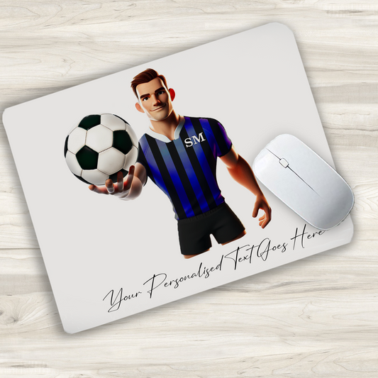 Personalised Football Team Shirt Creator - Mouse Mat