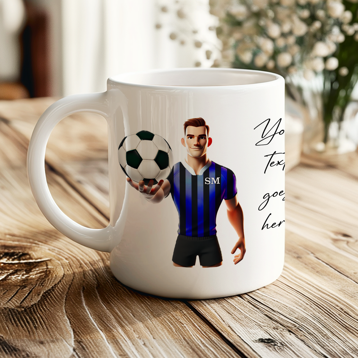 Personalised Football Team Shirt Creator - Mug