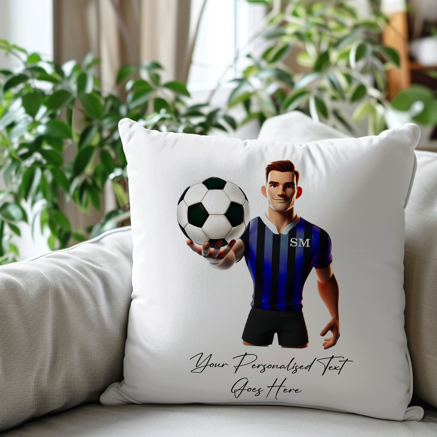 Personalised Football Team Shirt Creator - Cushion