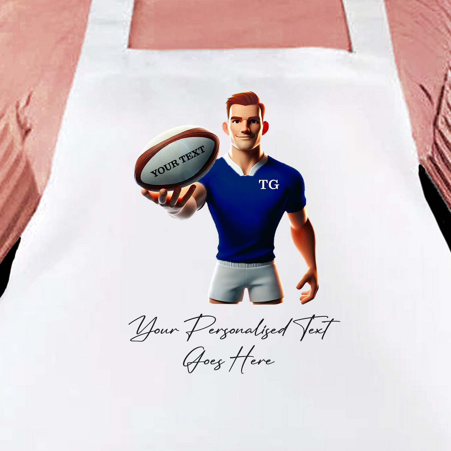 Personalised Rugby Team Shirt Creator - Apron