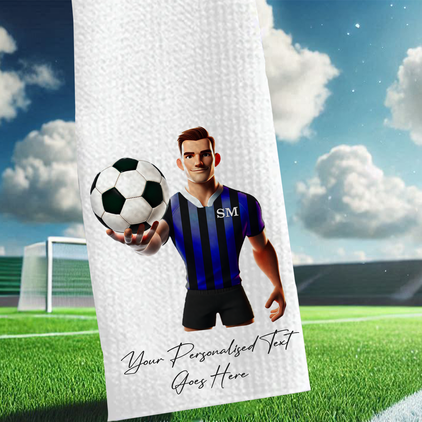 Personalised Football Team Shirt Creator - Sports Towel