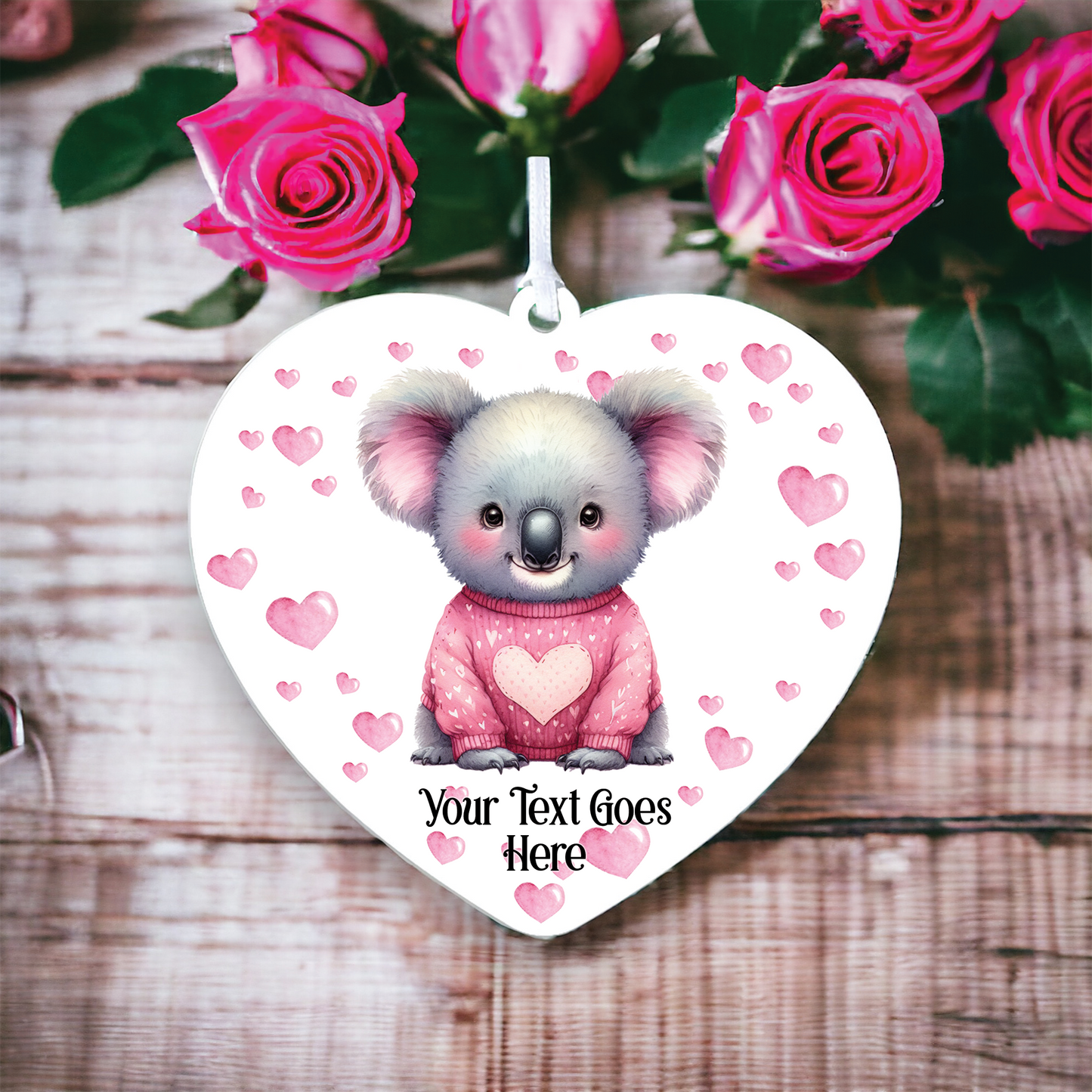 Personalised Koala Love Animal Decoration