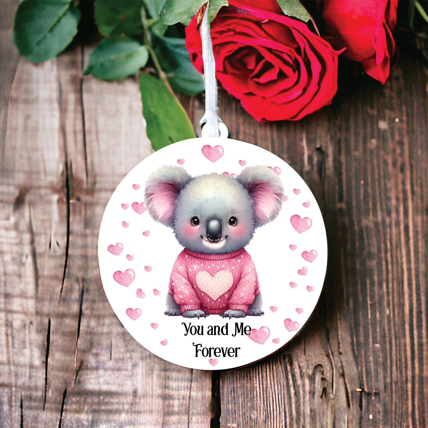 Personalised Koala Love Animal Decoration