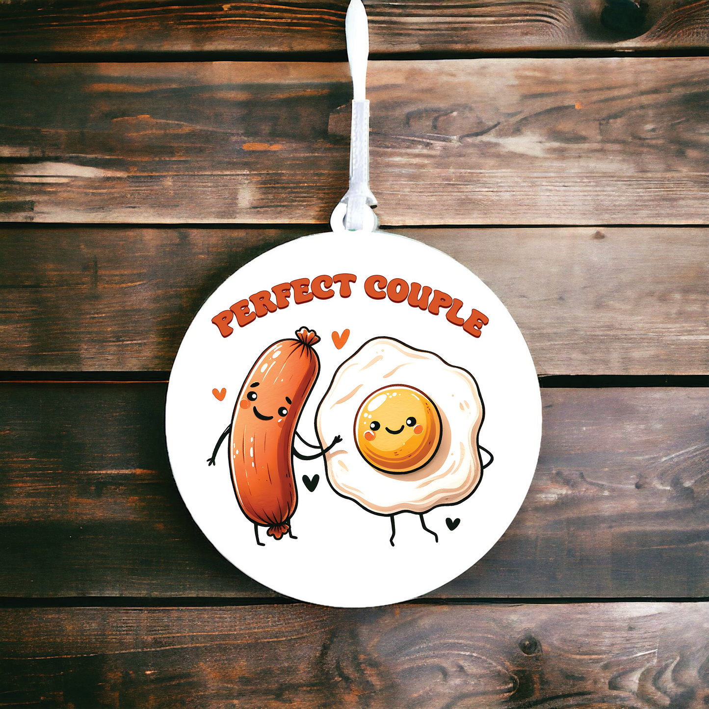 Funny Sausage and Egg Love Decoration