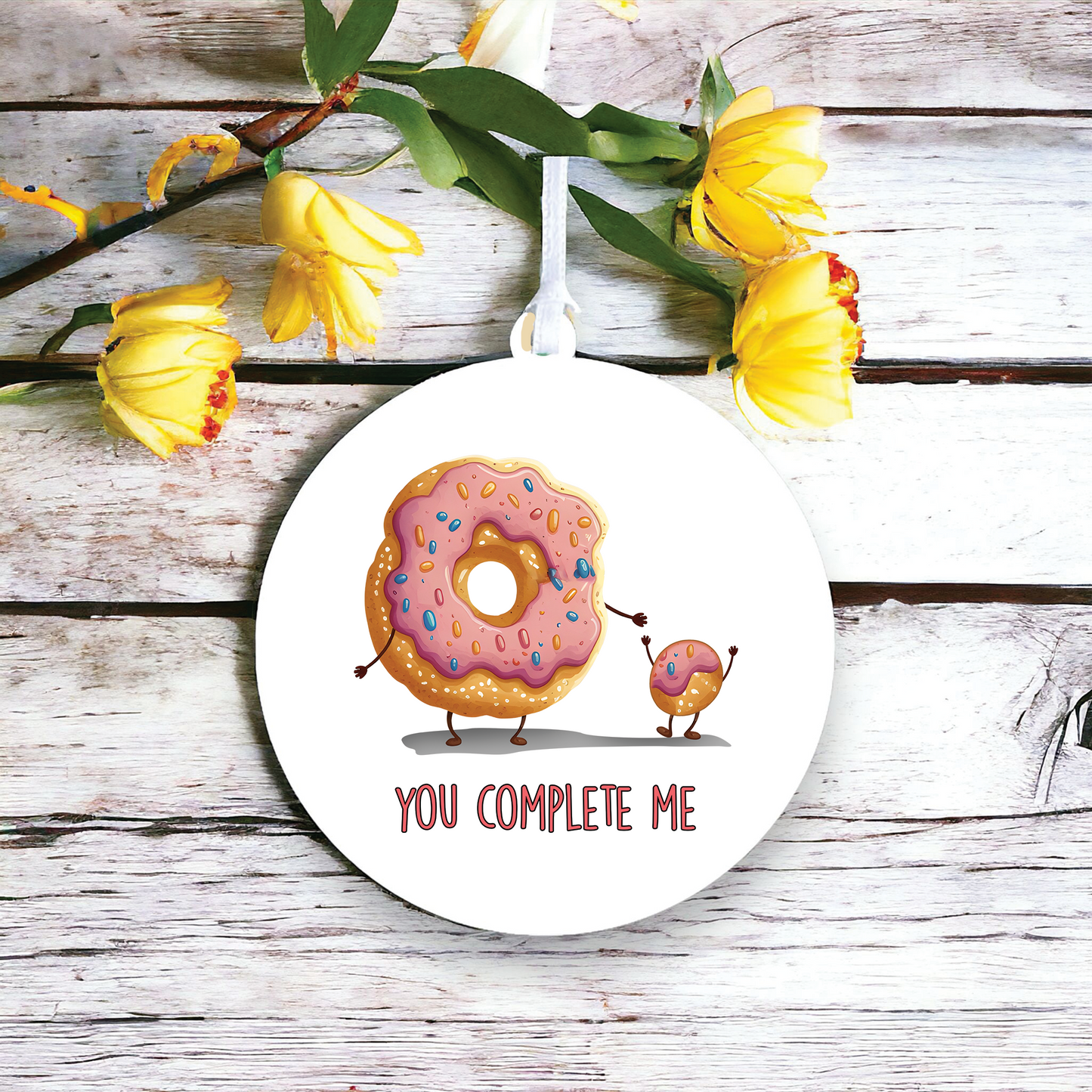 Funny Doughnut Love Decoration