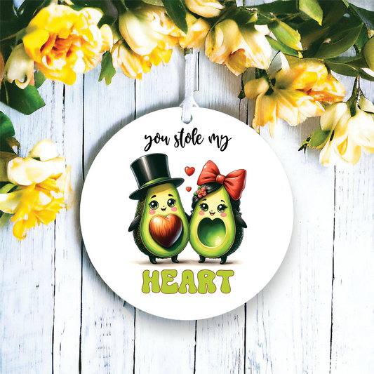 Cute Avocado Love Food Fun Decoration