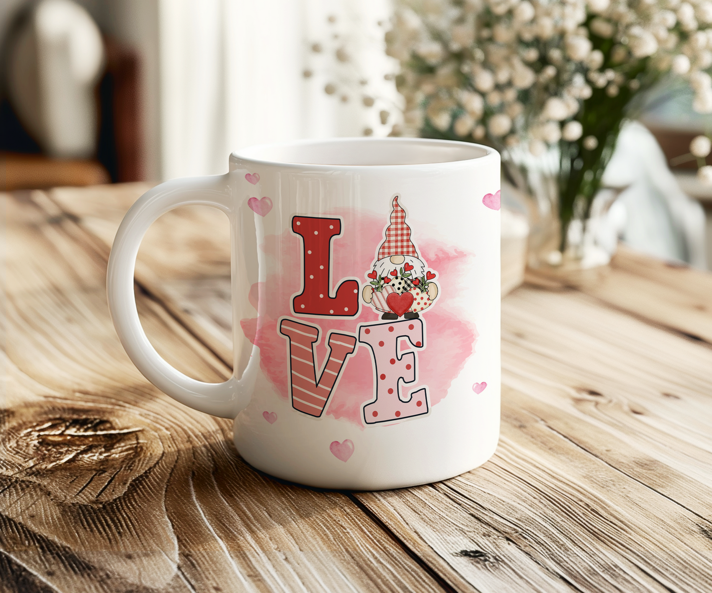 Personalised Love Gonk Gnome - Gift Mug