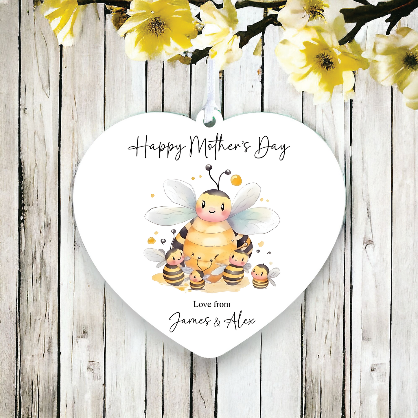 Personalised Mother's Day Bee Decoration