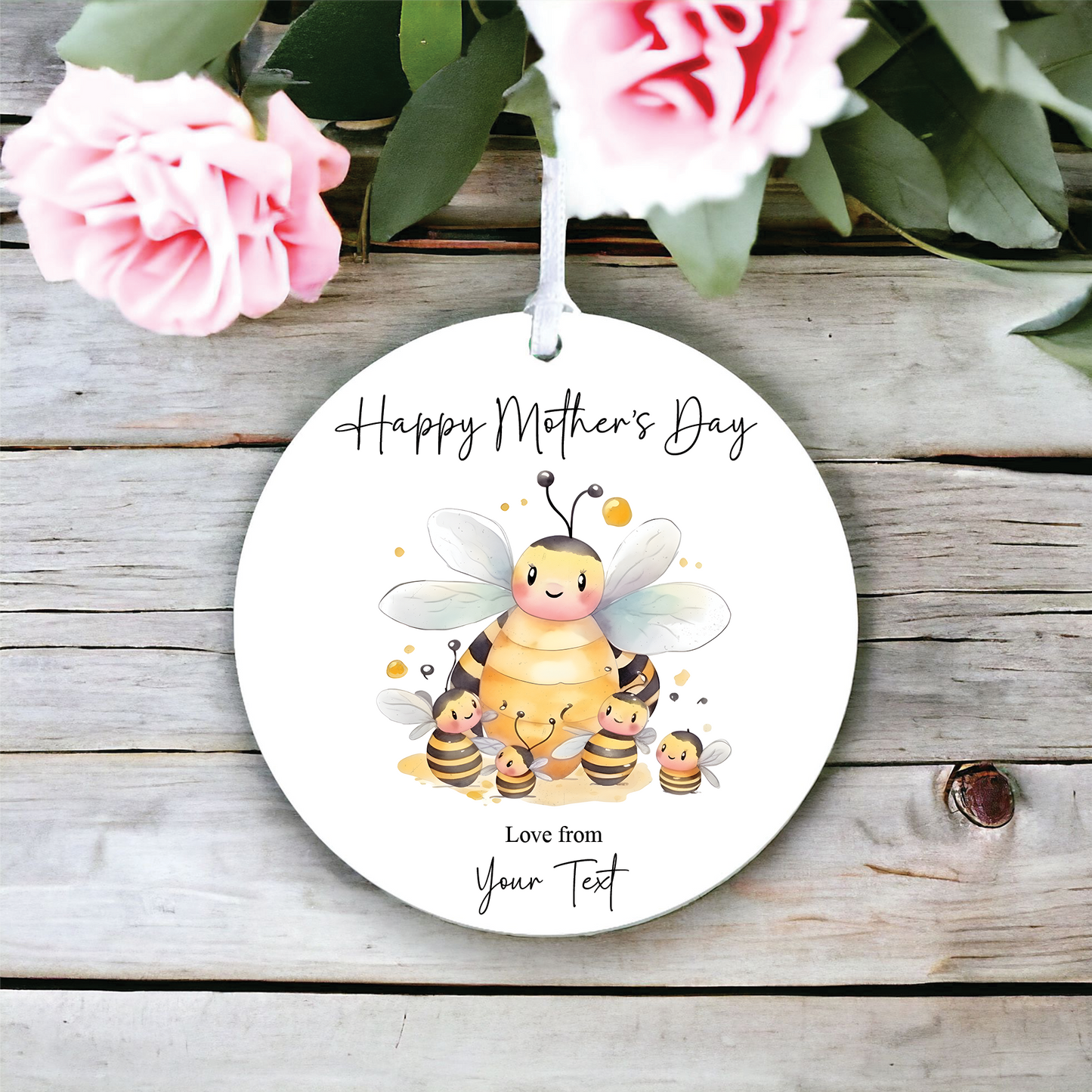 Personalised Mother's Day Bee Decoration