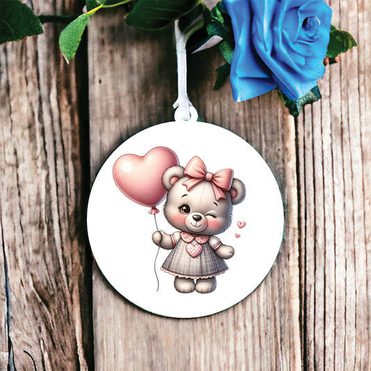 Teddy Balloon Love Decoration D